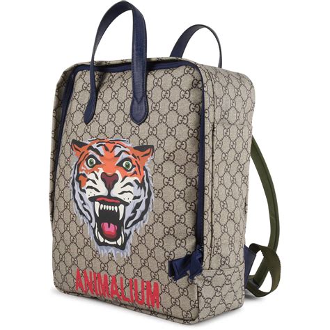 gucci tiger backpack fake|Gucci tiger tech backpack.